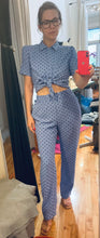 Load image into Gallery viewer, Shoulder pad blouse
